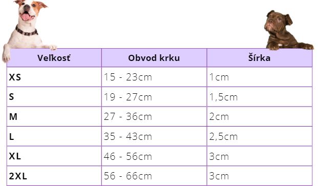 SK Barevný obojek pro psa